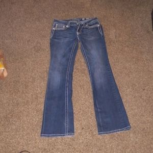 Womens boot cut miss me's size 30x34